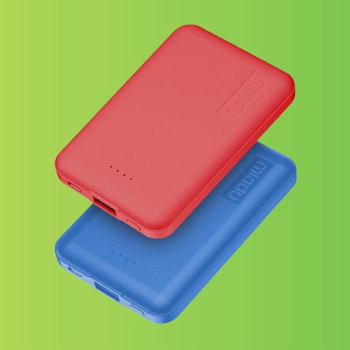 miady 2 pack portable charger 5000mah
